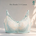 Bra Wanita Renda 3/4 Cawan Model Bintang, 3 Warna 2301 – imej produk 1