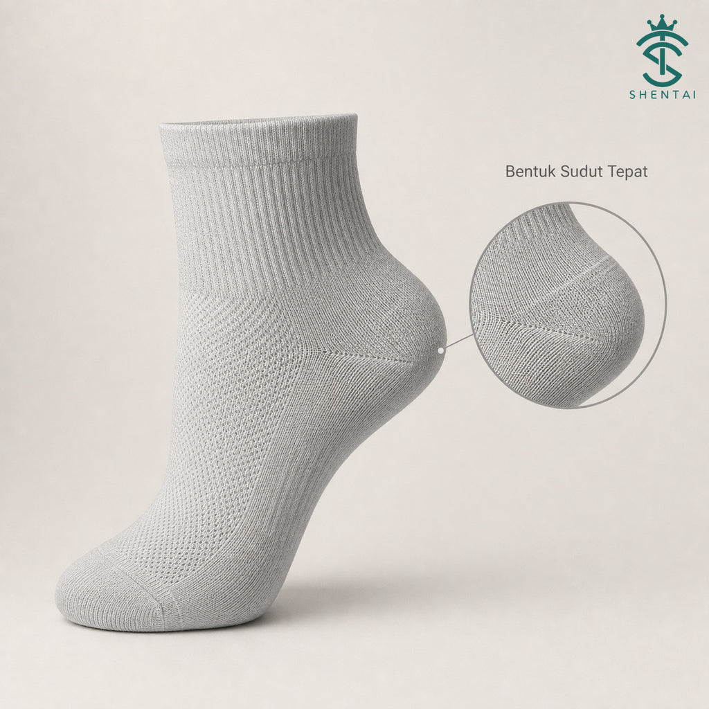 Men's 5-Pair Cotton-Blend Socks — 03, product feature view 03