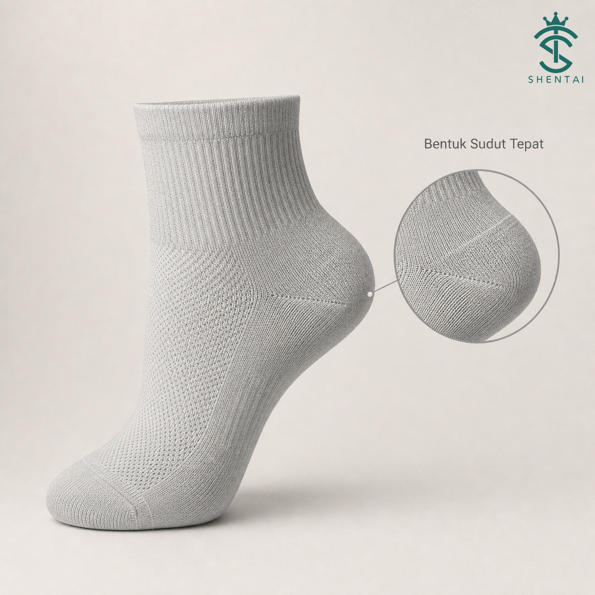 Men's 5-Pair Cotton-Blend Socks — 03, product feature view 03