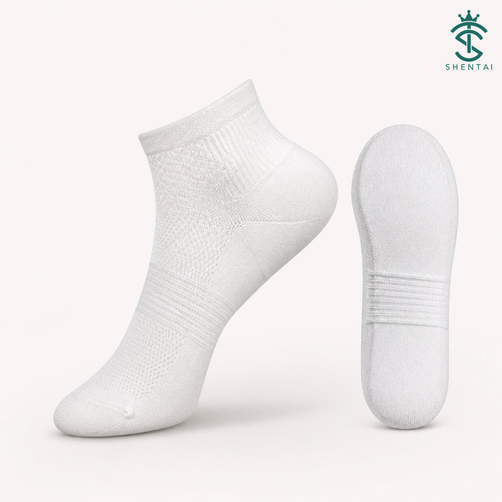 Women's 5-Pair Cotton-Blend Socks — 04, product feature view 04