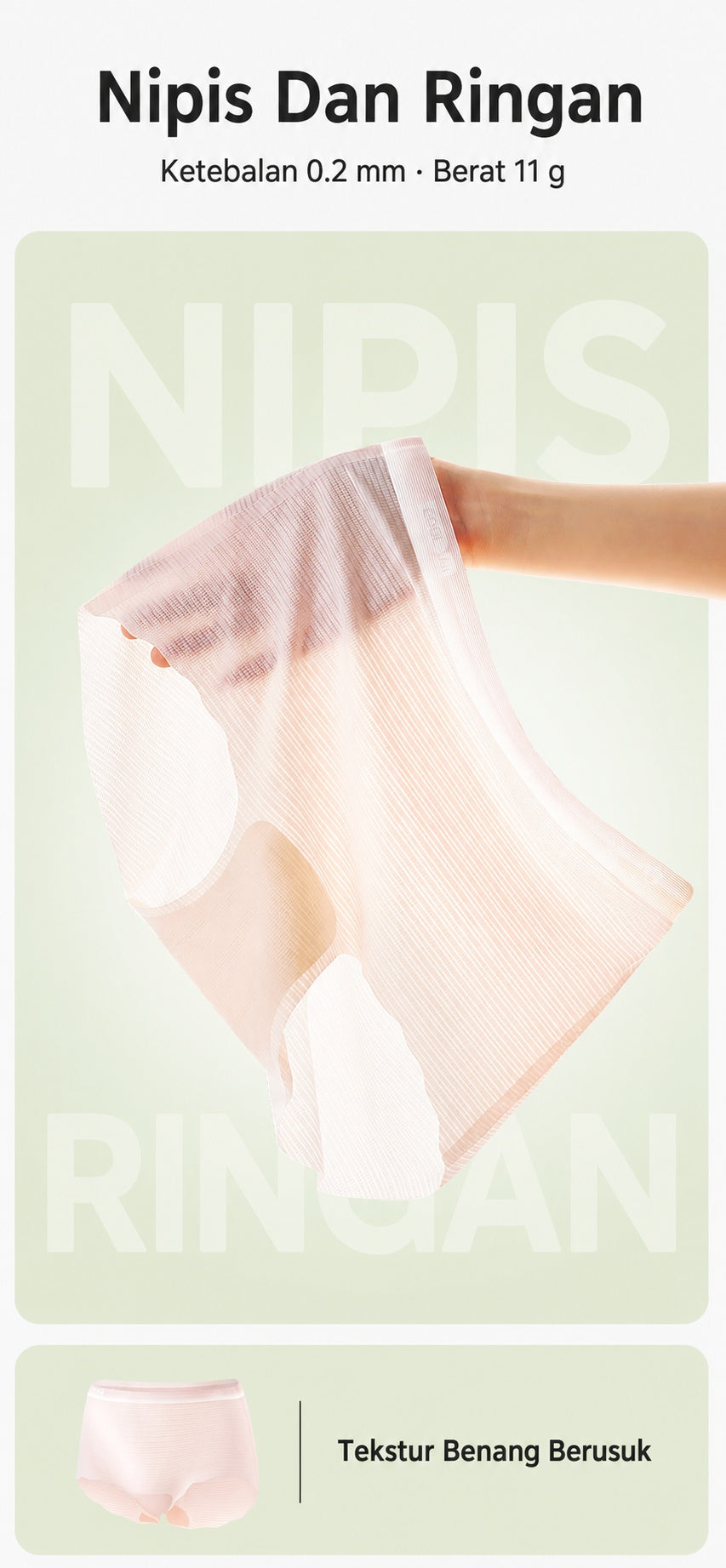 No-Show Five-Colour Brief Set – 8018, product detail 02