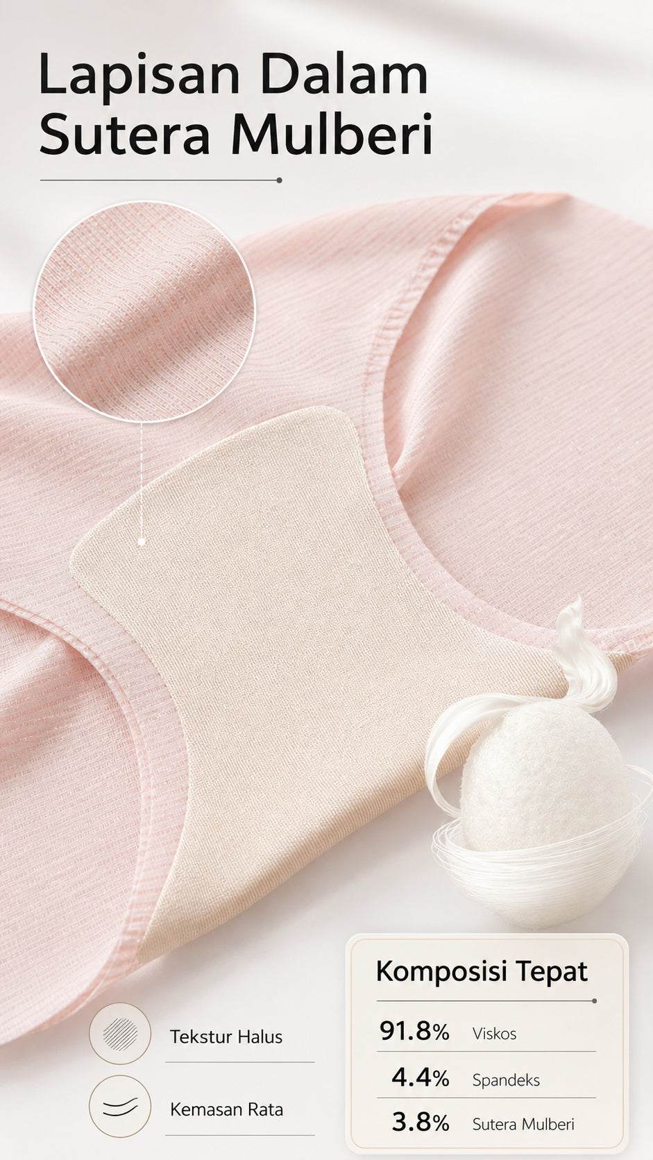 No-Show Five-Colour Brief Set – 8018, product detail 04