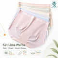 No-Show Five-Colour Brief Set – 8018, complete product view