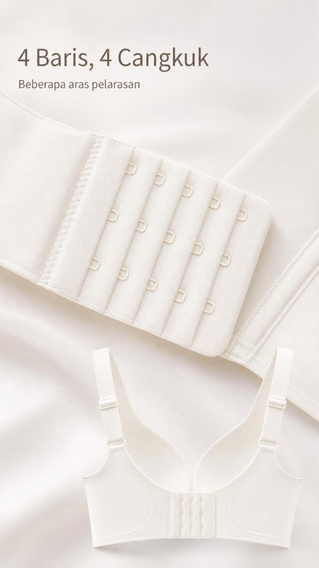 Soft-Shine Wide-Strap Wireless Bra – 8856, product detail 04